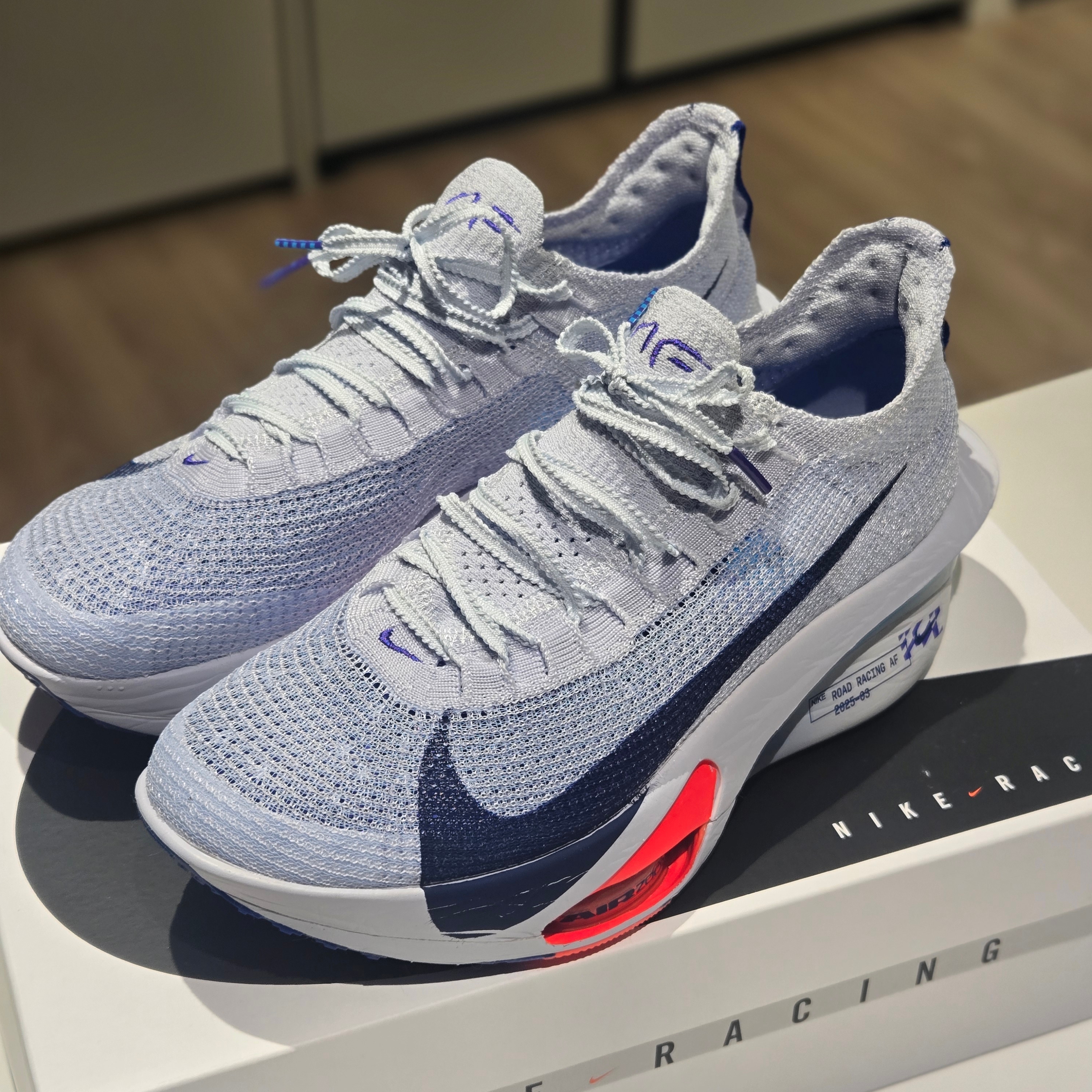 Nike Air Zoom Alphafly Next% 3 Football Grey Ghost 착용 스타일