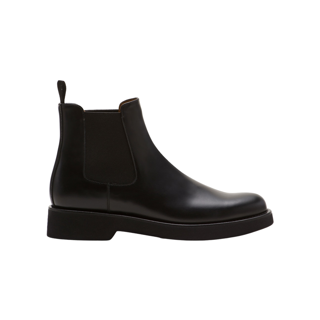 (W) 처치스 몬머스 L 로이스 카프 레더 첼시 부츠 블랙((W) Church's Monmouth L Rois Calf Leather Chelsea Boot Black)
