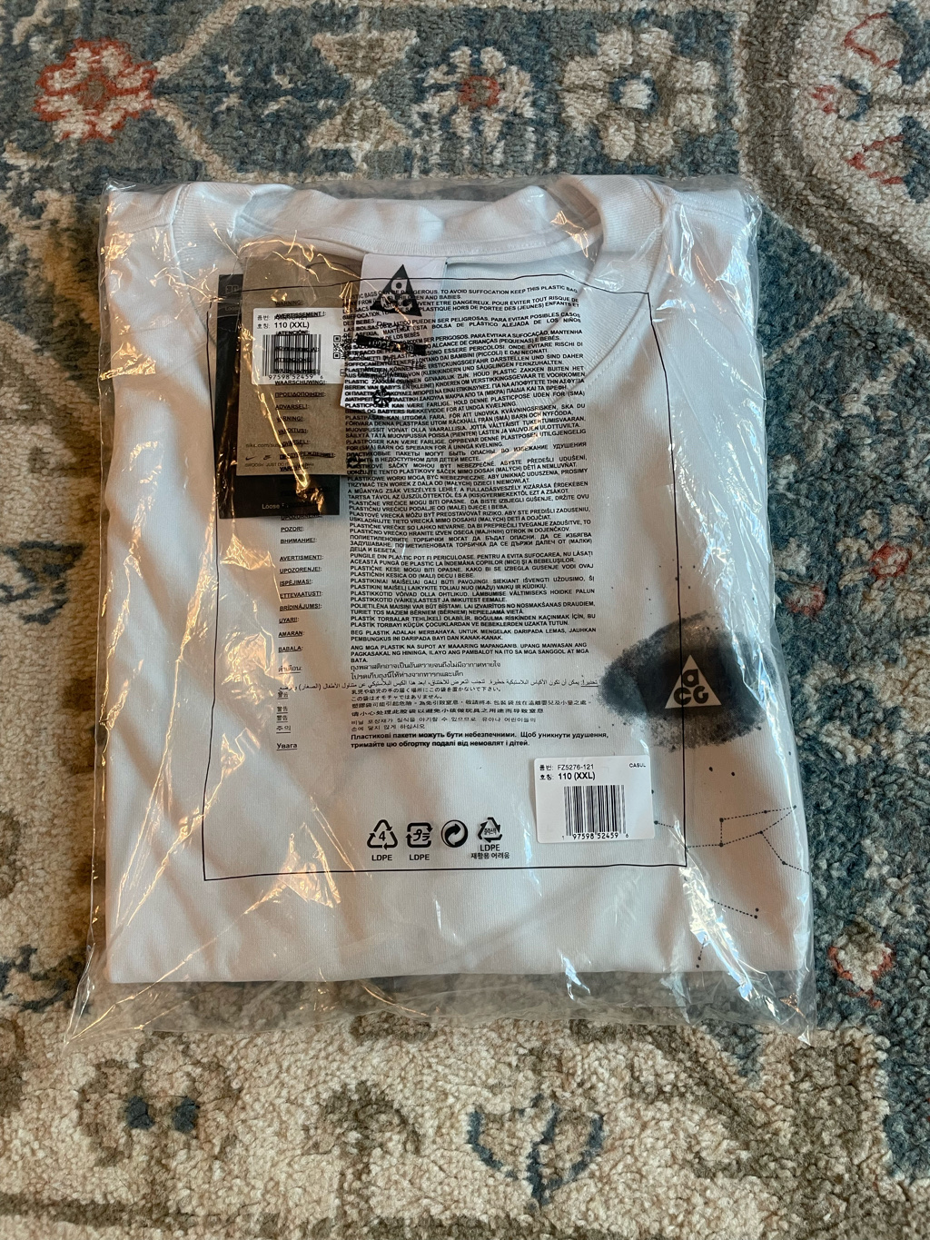 Nike ACG Dri-Fit T-Shirt Summit White - Asia 착용 스타일 - 1