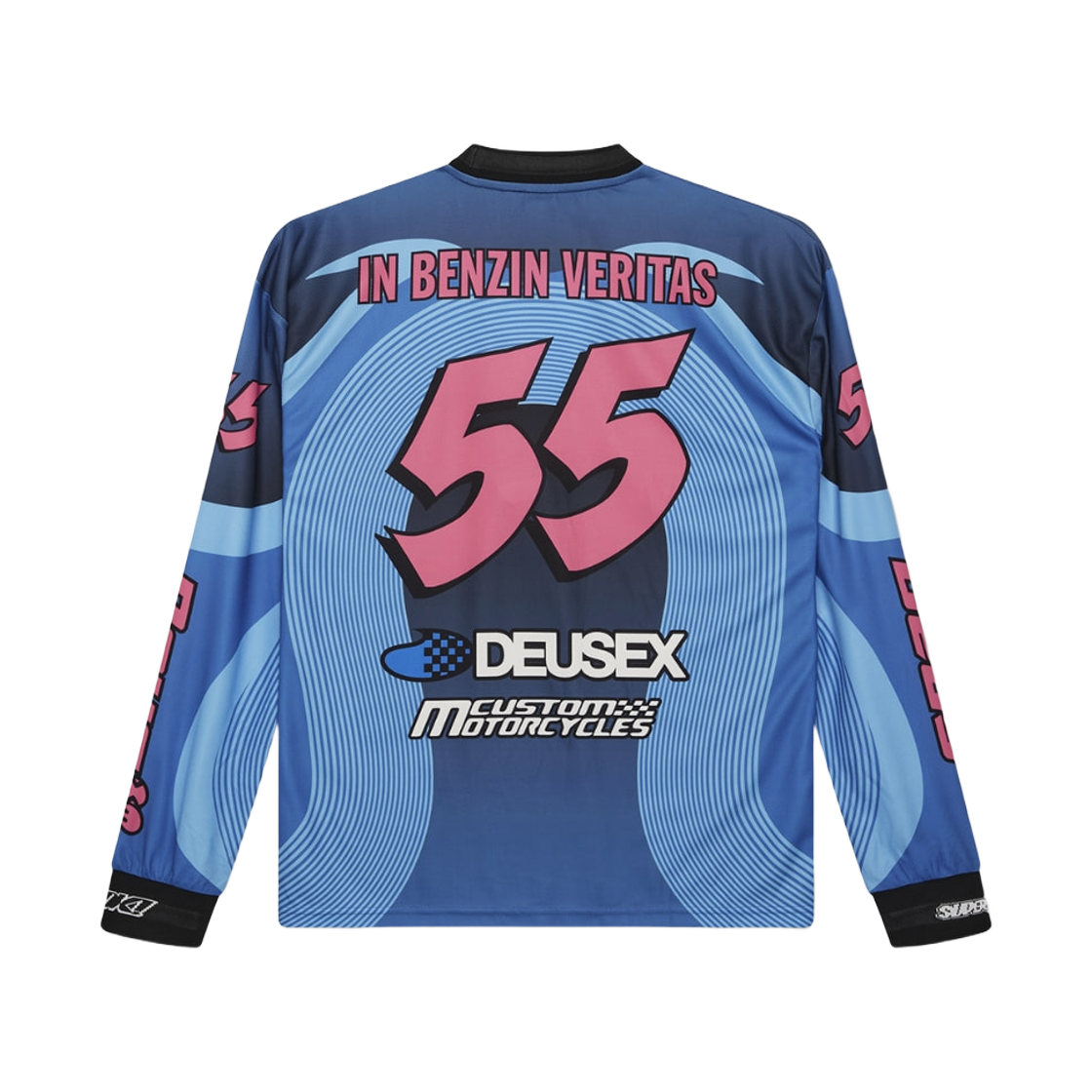 데우스 엑스 마키나 플레지 모토 저지 블루(Deus Ex Machina Pledge Moto Jersey Blue) - 2