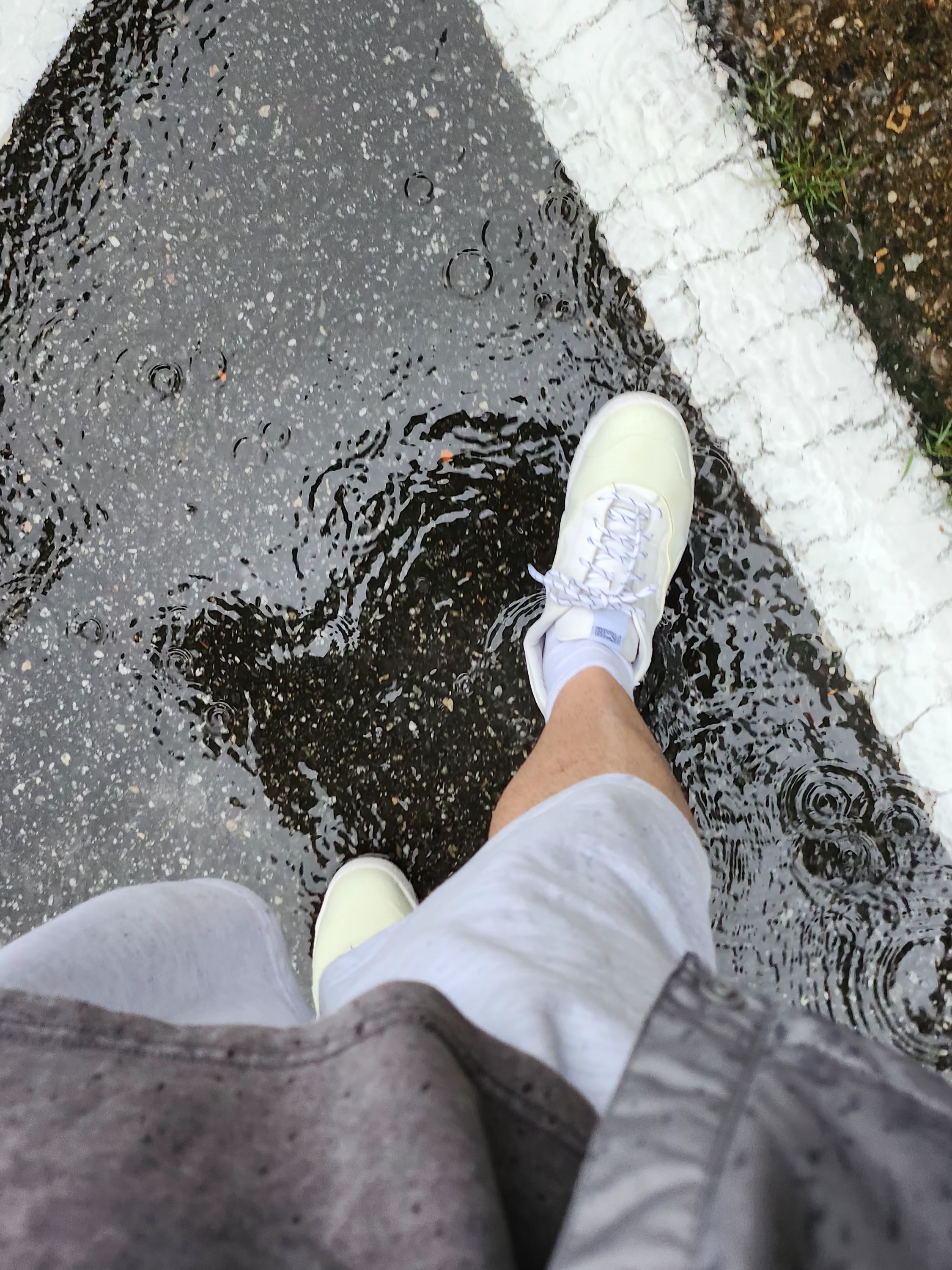 Puma x Maison Kitsune Ralph Sampson 70 Rubber White 착용 스타일