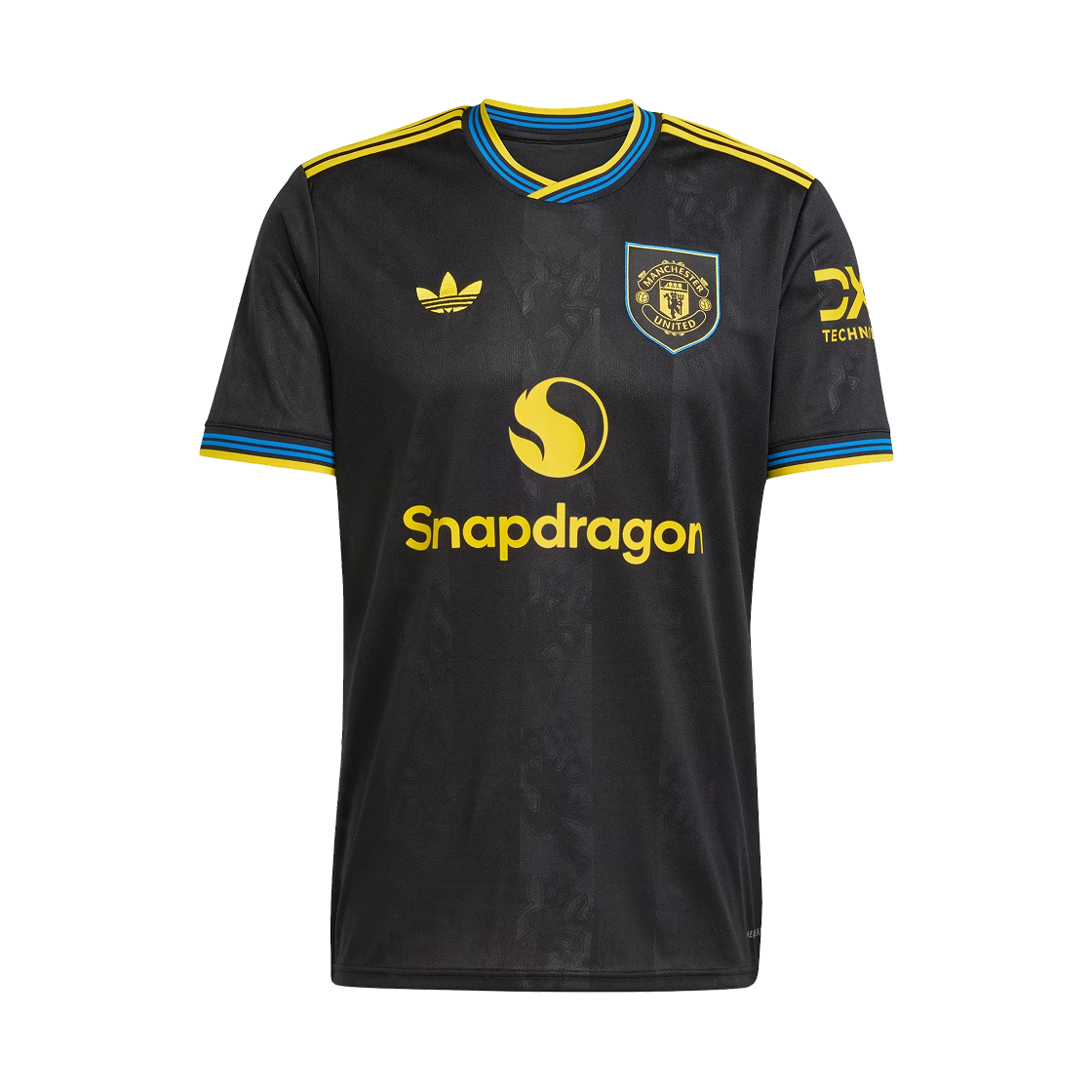 KD4225 Adidas Manchester United 2025/26 3rd Jersey Black - KR Sizing (Non Marking Ver.)