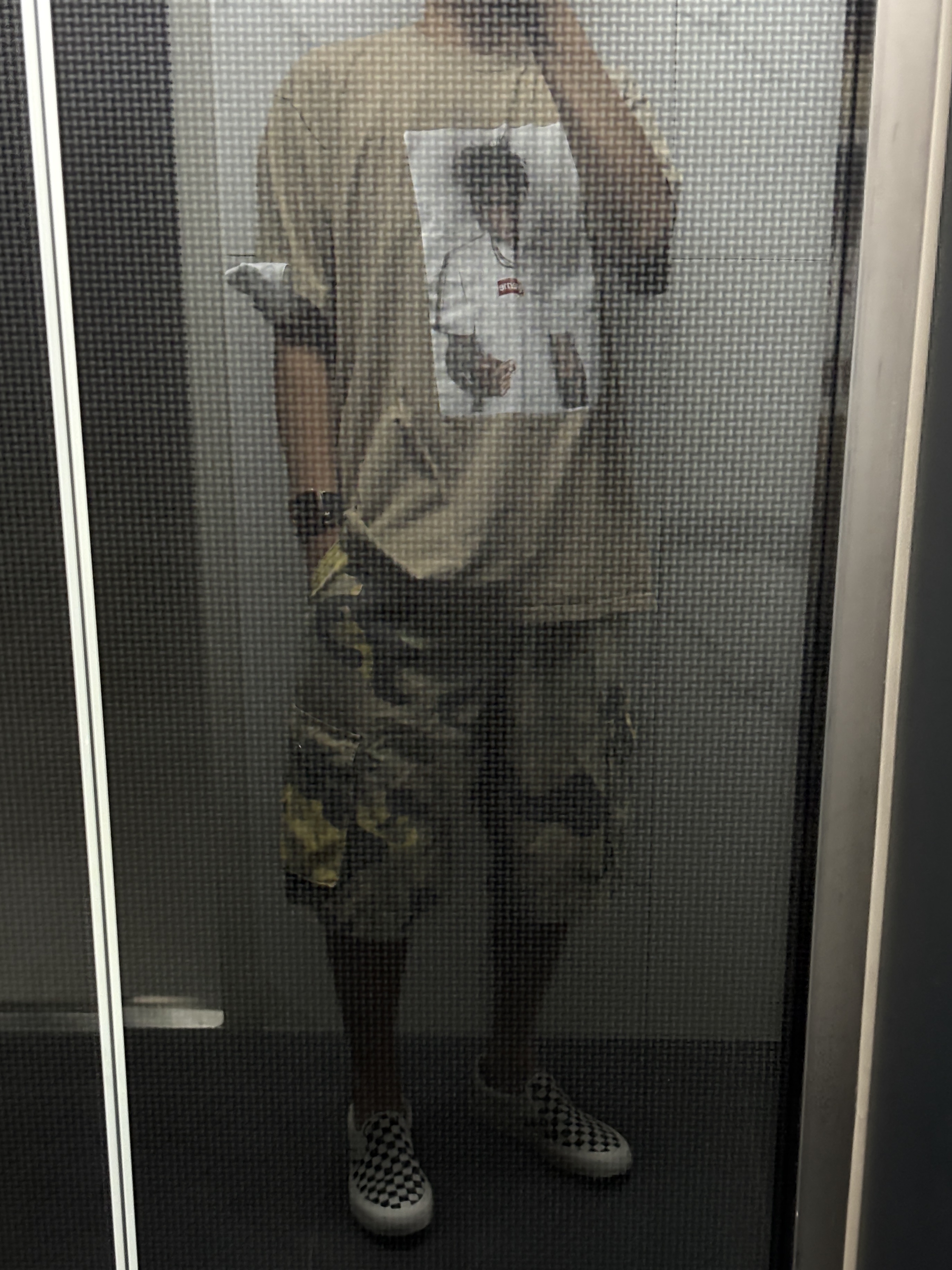Supreme NBA Youngboy T-Shirt Khaki - 23FW, Vans Slip-On VR3 Checkerboard Black Marshmallow 착용 스타일