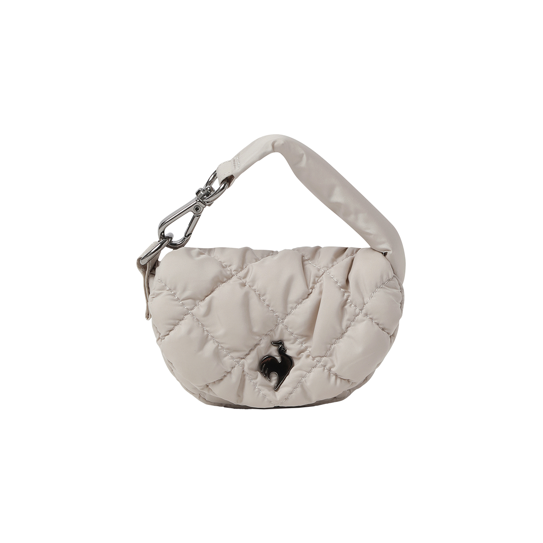 QQ322WBG92_BEG0 le coq sportif Women’s Miniature Keyring Bag Beige