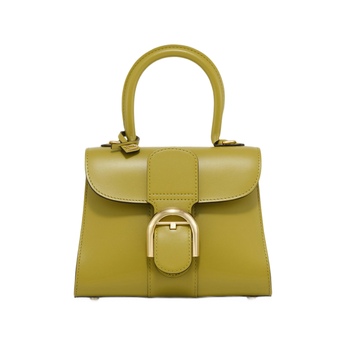 델보 브리앙 미니 박스 카프 키위(Delvaux Brillant Mini Box Calf Kiwi)