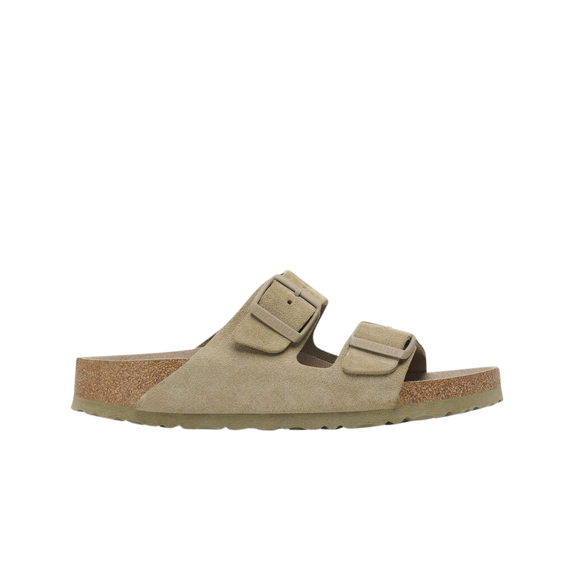 버켄스탁 아리조나 스웨이드 페이디드 카키 - 내로우(Birkenstock Arizona Suede Faded Khaki - Narrow)