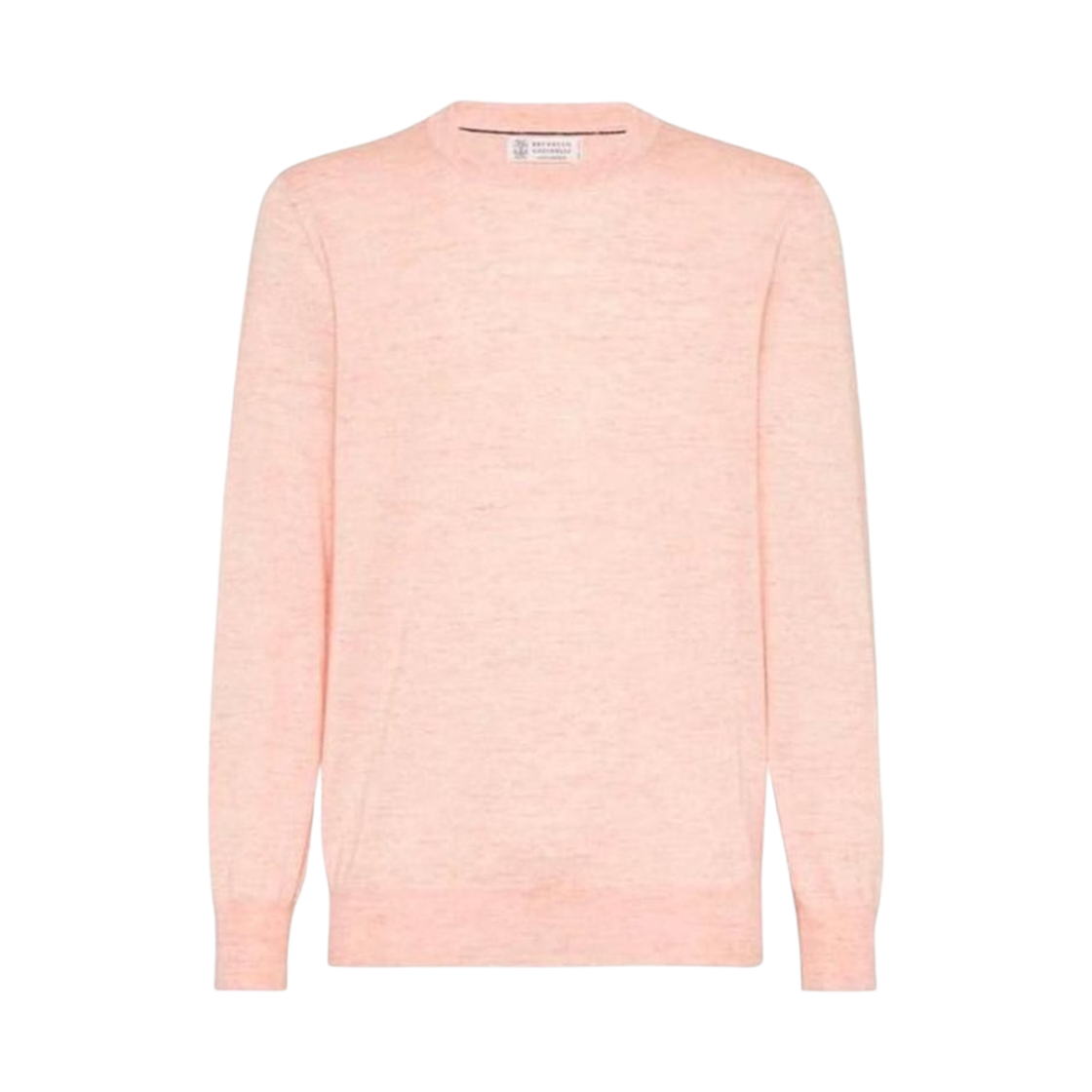 브루넬로 쿠치넬리 라이트웨이트 캐시미어 실크 린넨 스웨터 소몽(Brunello Cucinelli Lightweight Cashmere Silk Linen Sweater Saumon) - 1