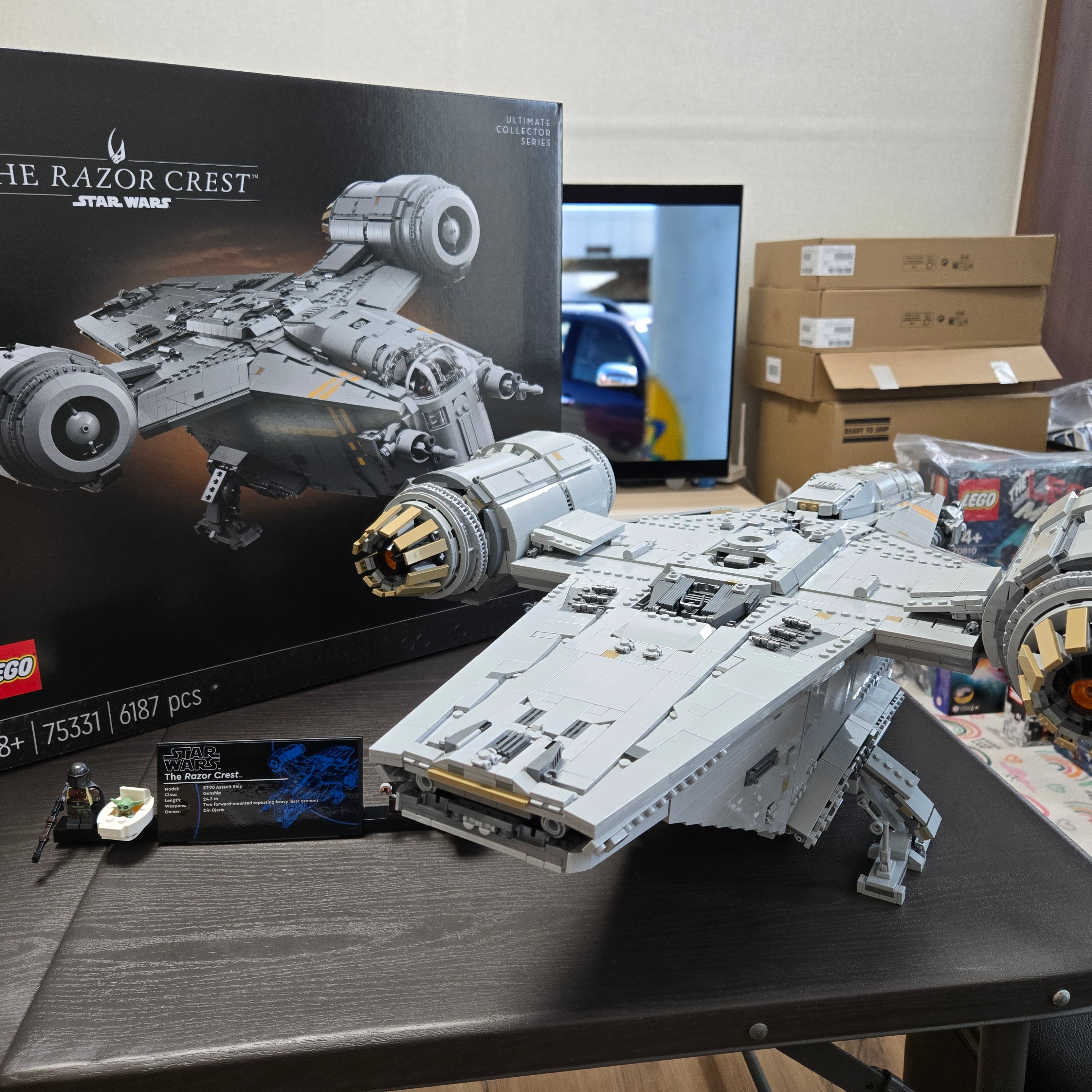 Lego Star Wars The Razor Crest 착용 스타일 - 2