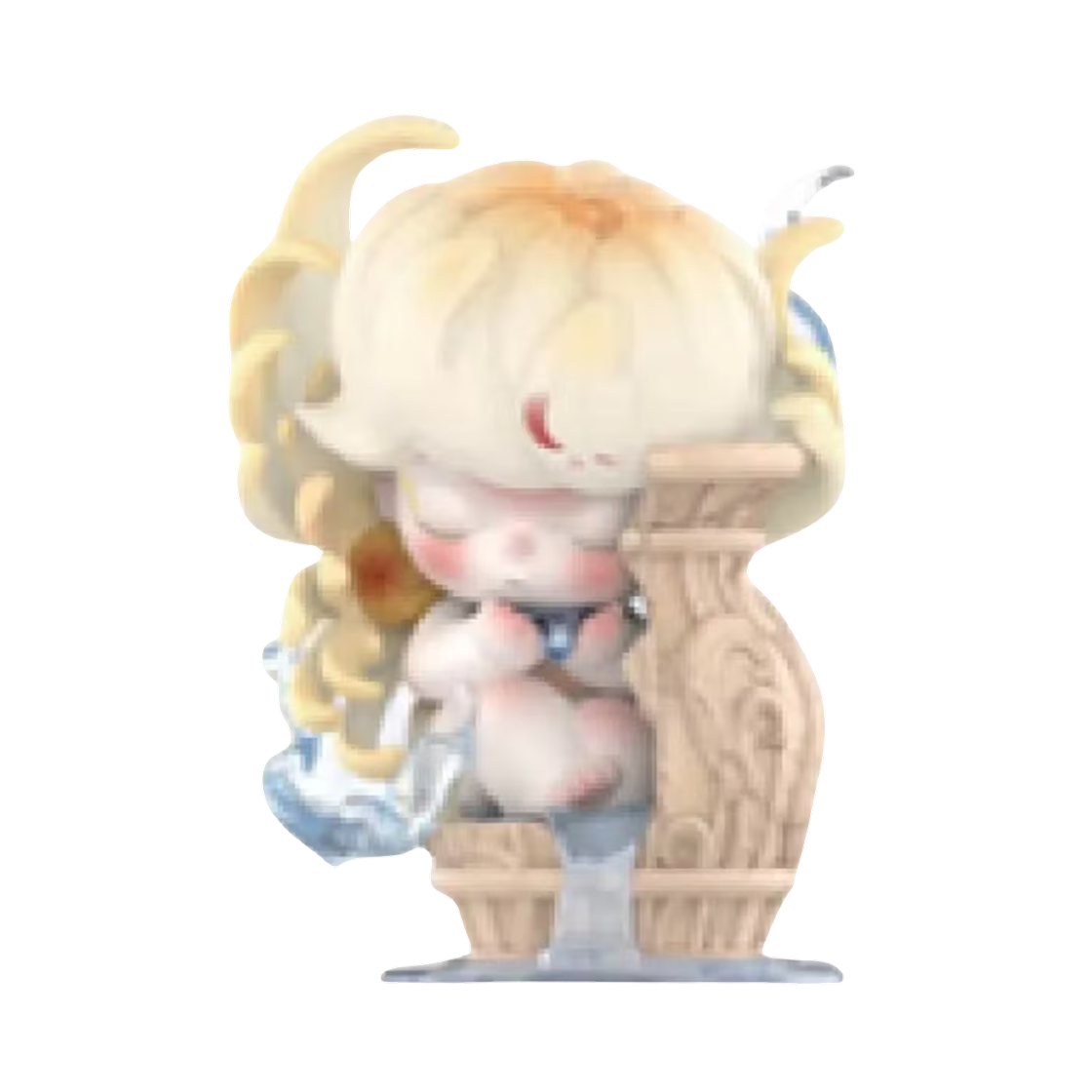 팝마트 디무 자연의 흐름 시리즈 피규어 피어오르다 (개봉 박스)(Pop Mart Dimoo Shapes In Nature Series Figures Upward Growth (Opened Case))