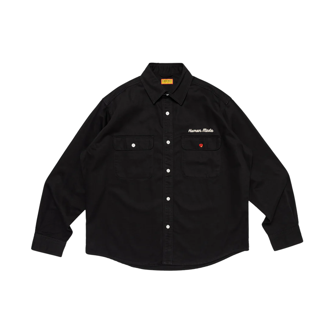 HM30SH014 Human Made Oversized Shirt Black