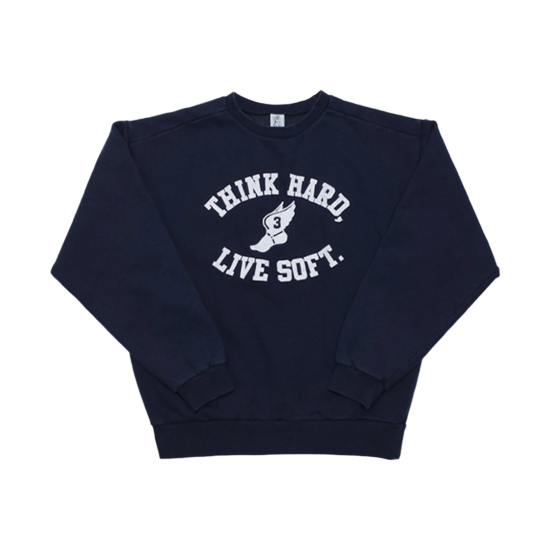 컬렉트 피시스 디스 스웨트셔츠 네이비(Collect Pieces Thls Sweatshirt Navy)
