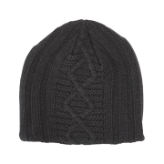 Hatchingroom Jacquard Big Beanie Charcoal