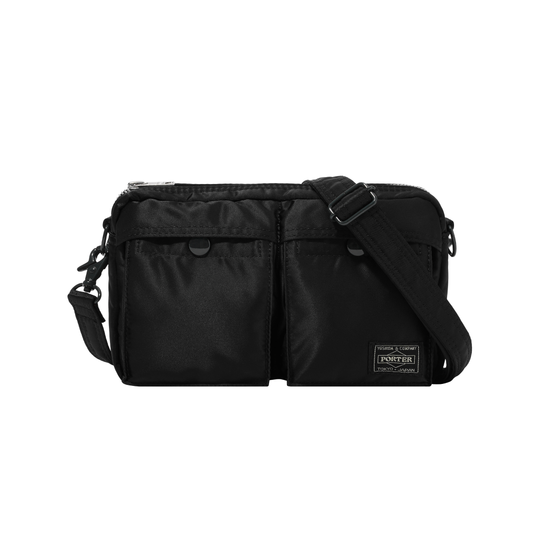 포터 탱커 숄더백 블랙(Porter Tanker Shoulder Bag Black)