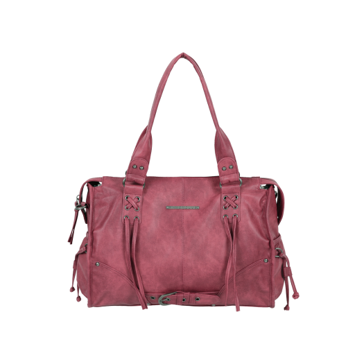 韓国商品/FANCY CLUB BELTED WASHING LEATHER BAG MUSINSA公式 | FANCY CLUB Belted Washed Leather Bag (BLACK
