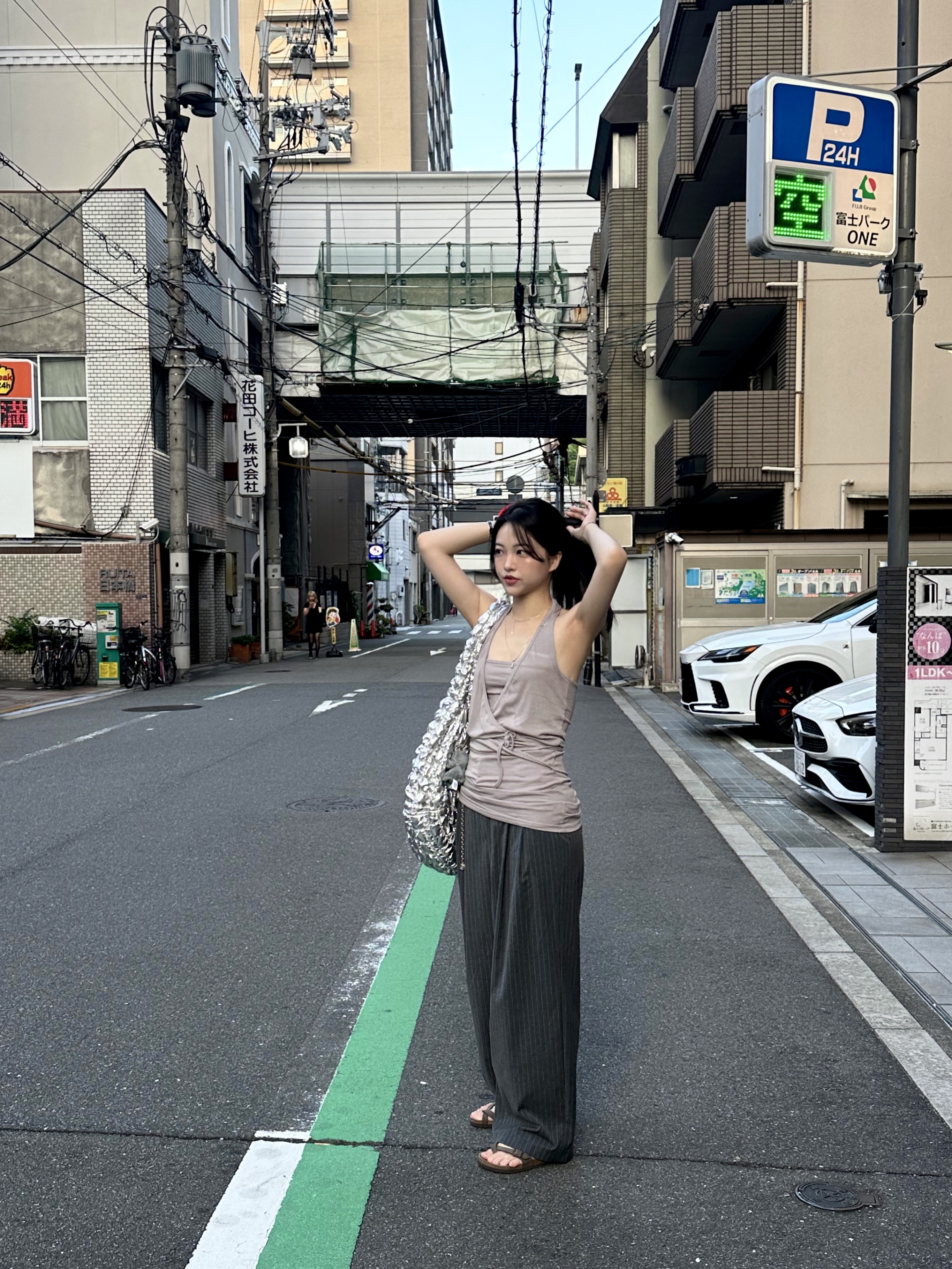 (W) Birkenstock Mayari Nubuck Leather Mocha - Regular, (W) Birkenstock Mayari Oiled Leather Tobacco Brown 착용 스타일 - 5