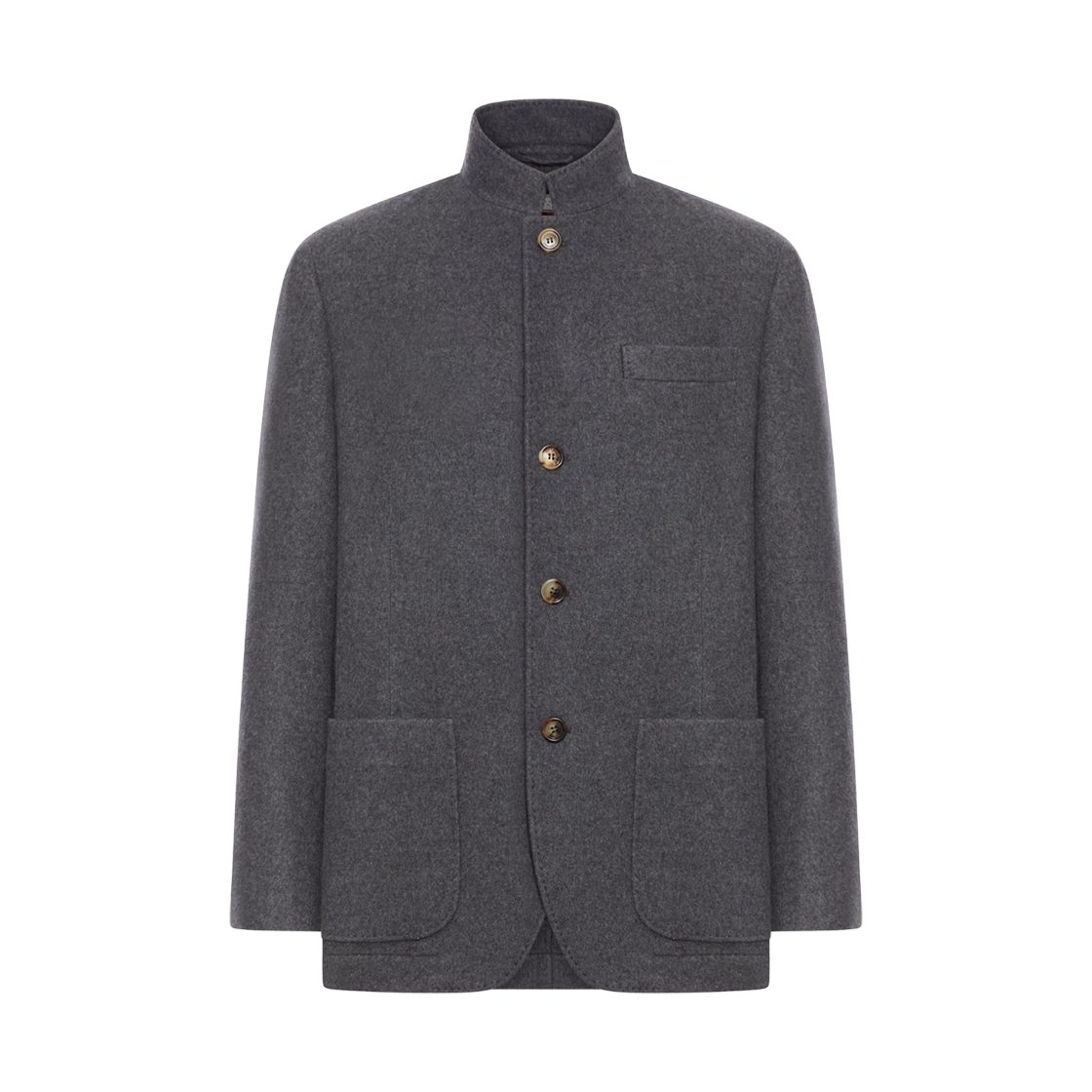브루넬로 쿠치넬리 라이트웨이트 발수 소재 캐시미어 아우터웨어 블레이저 그레이(Brunello Cucinelli Lightweight Water-Resistant Cashmere Outerwear Blazer Grey) - 1