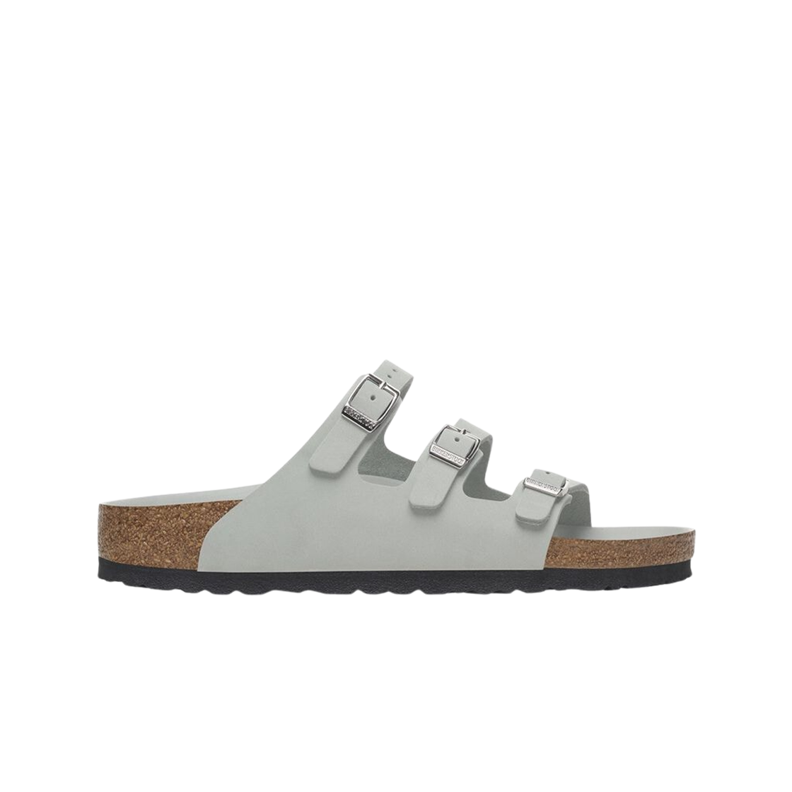 1029450 Birkenstock Florida Fresh Nubuck Leather Pure Sage - Narrow