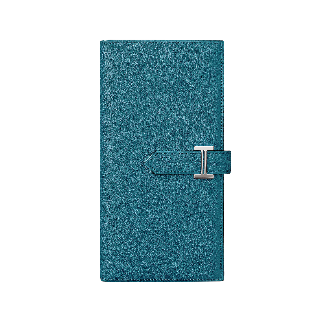 에르메스 베안 월렛 미조레 고트스킨 & 팔라듐 하드웨어 뉴 블루 진(Hermes Bearn Wallet Mysore Goatskin & Palladium New Bleu Jean) - 1