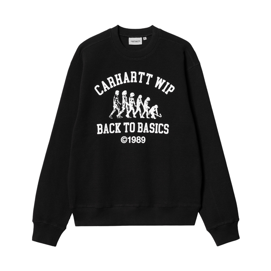 칼하트 WIP 메인 베이직 스웨트셔츠 블랙(Carhartt WIP Main Basics Sweatshirt Black)