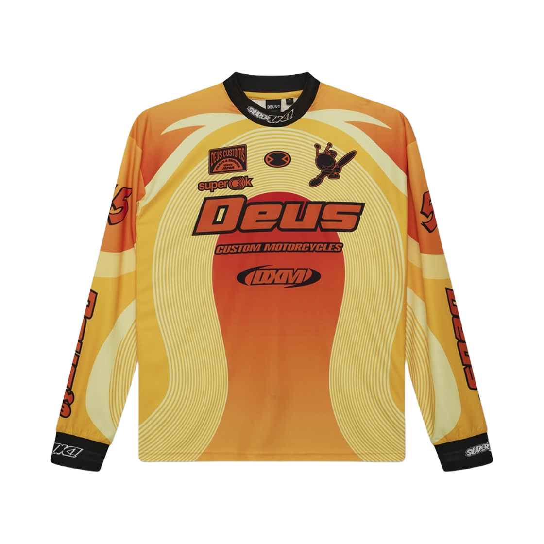 - Deus Ex Machina Pledge Moto Jersey Orange