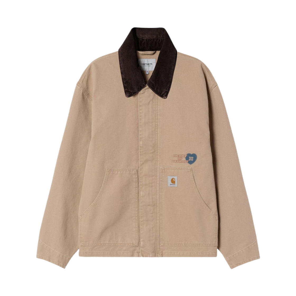 칼하트 WIP OG 아르칸 그래픽 자켓 더스티 H 브라운 토바코(Carhartt WIP OG Arcan Graphic Jacket Dusty H Brown Tobacco) - 1