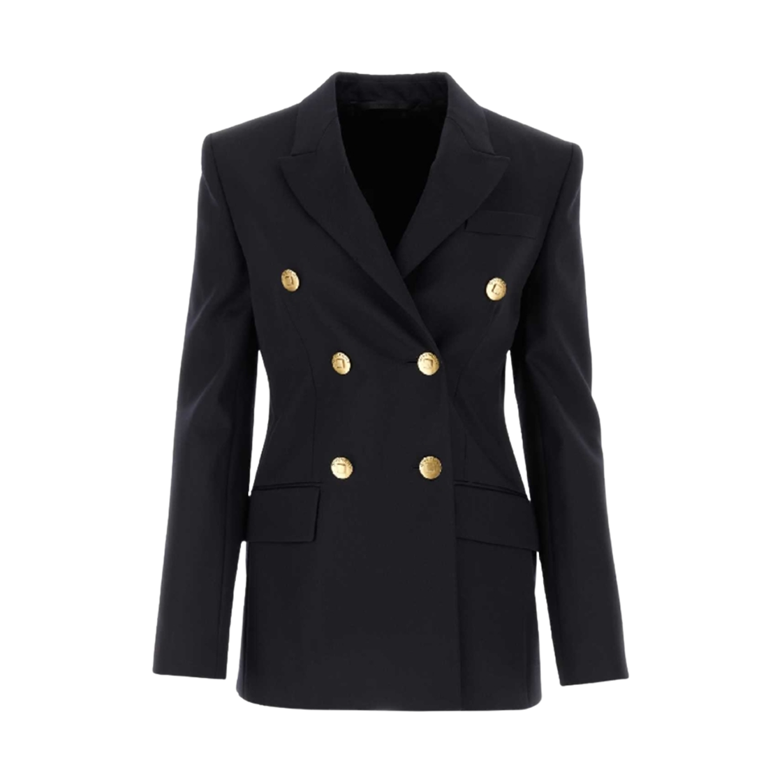 (W) 지방시 더블 브레스티드 블레이저 네이비((W) Givenchy Double Breasted Blazer Navy)