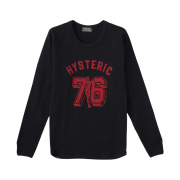 Hysteric Glamour Number 76 T-Shirt Black