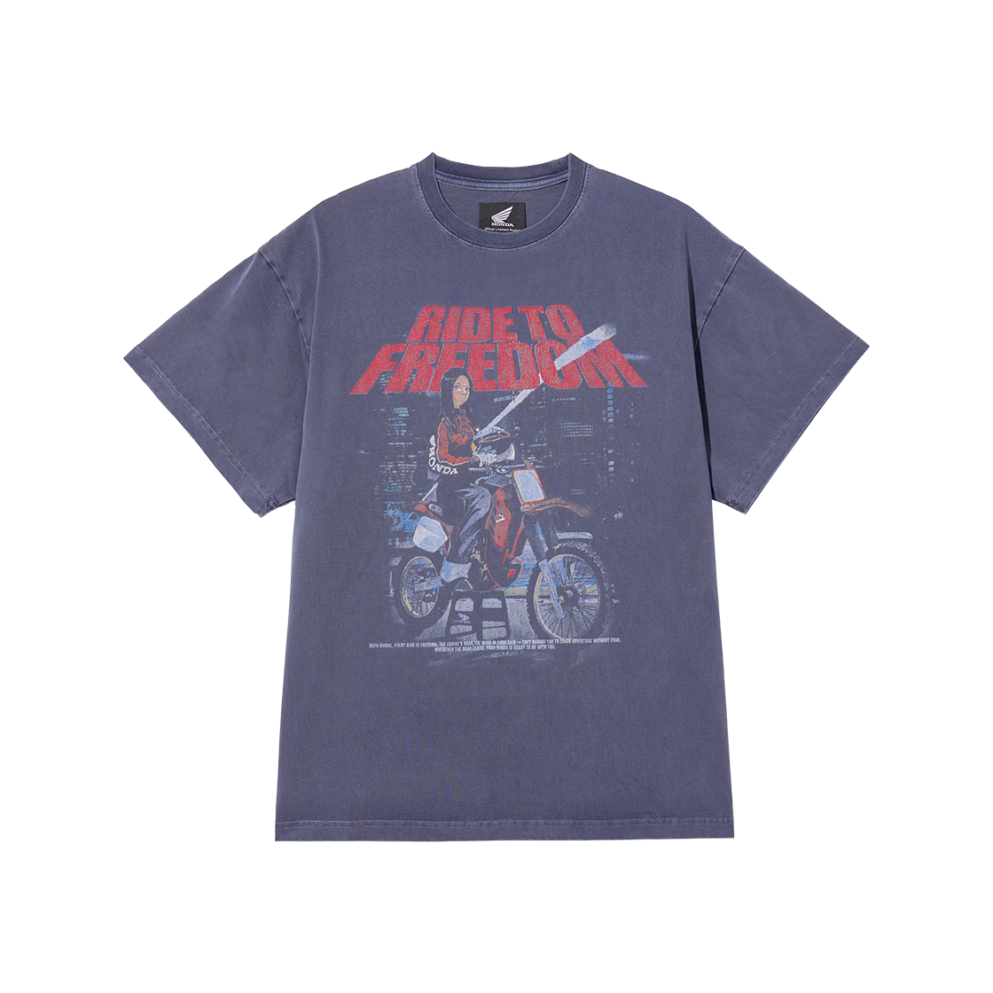 [KREAM 단독] 혼다 X 나무13 CR 250 숏 슬리브 네이비([KREAM 단독] Honda x Tree13 CR 250 Short Sleeve Navy)