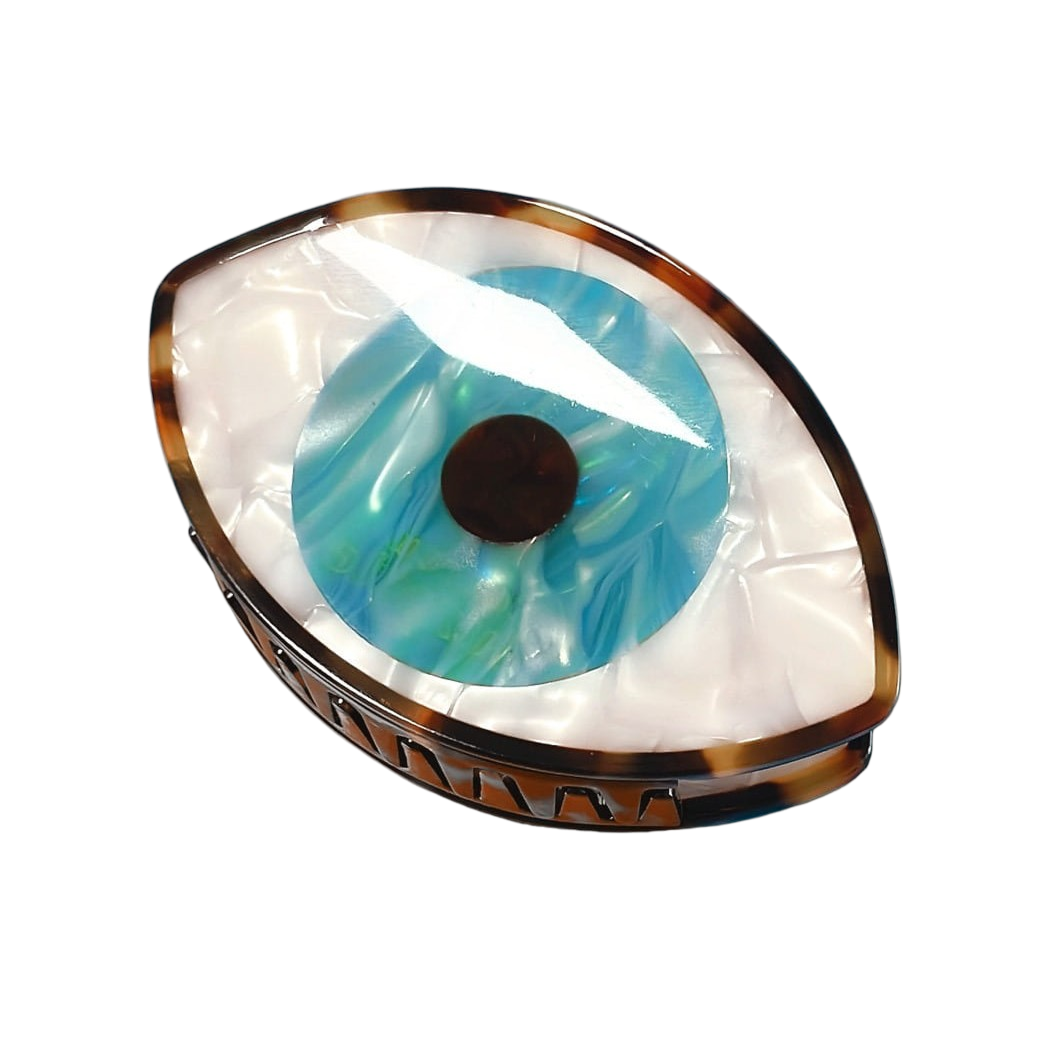 쿠쿠수제뜨 눈 - 블루 헤어집게핀