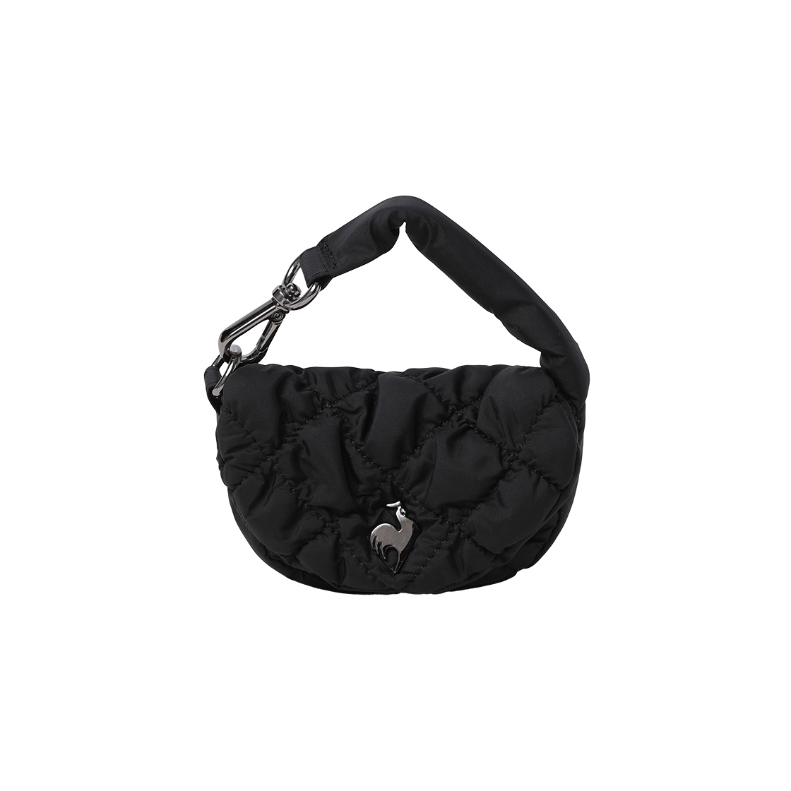 QQ322WBG92_BLK0 le coq sportif Women’s Miniature Keyring Bag Black