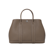 Hermes Garden Party 30 Bag Negonda & Palladium Etoupe