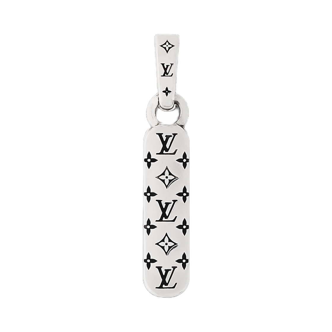 M03089 Louis Vuitton LV Skateboard Charm Palladium