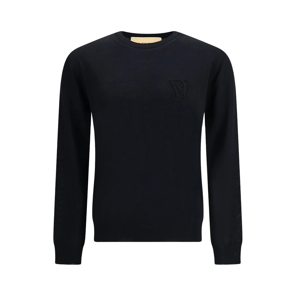 KC35GB0U0NO Valentino Wool Embroidered Sweater Black