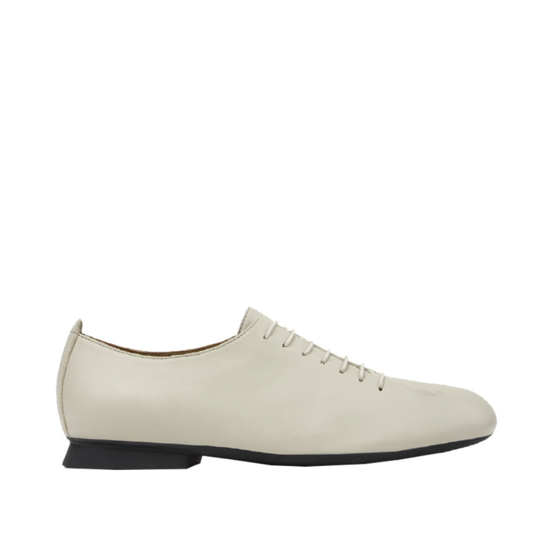 캠퍼 여성 카시미라 플랫슈즈 아이보리