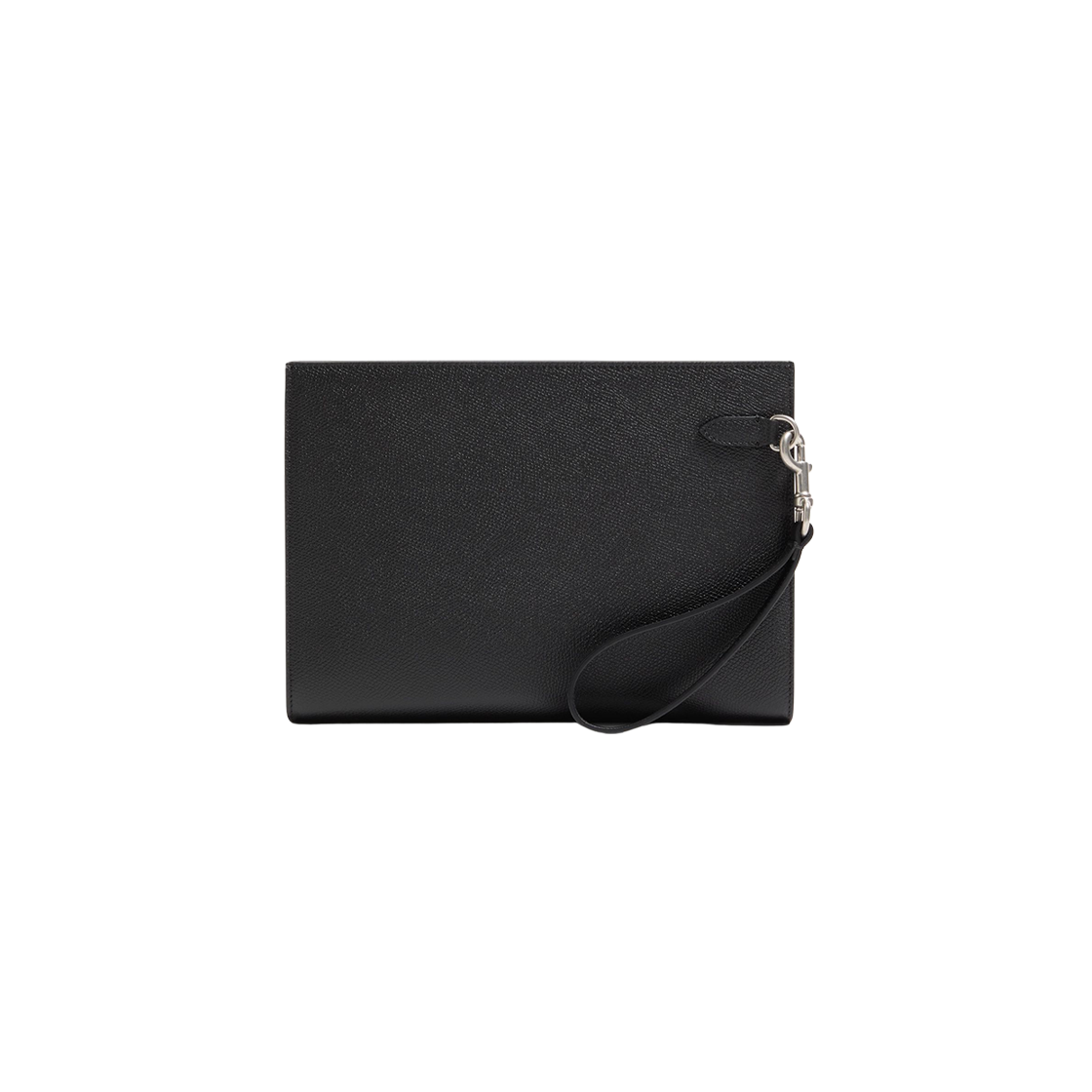 발렌티노 브이로고 시그니쳐 그레이니 카프스킨 파우치 블랙(Valentino Vlogo Signature Grainy Calfskin Pouch Black) - 2