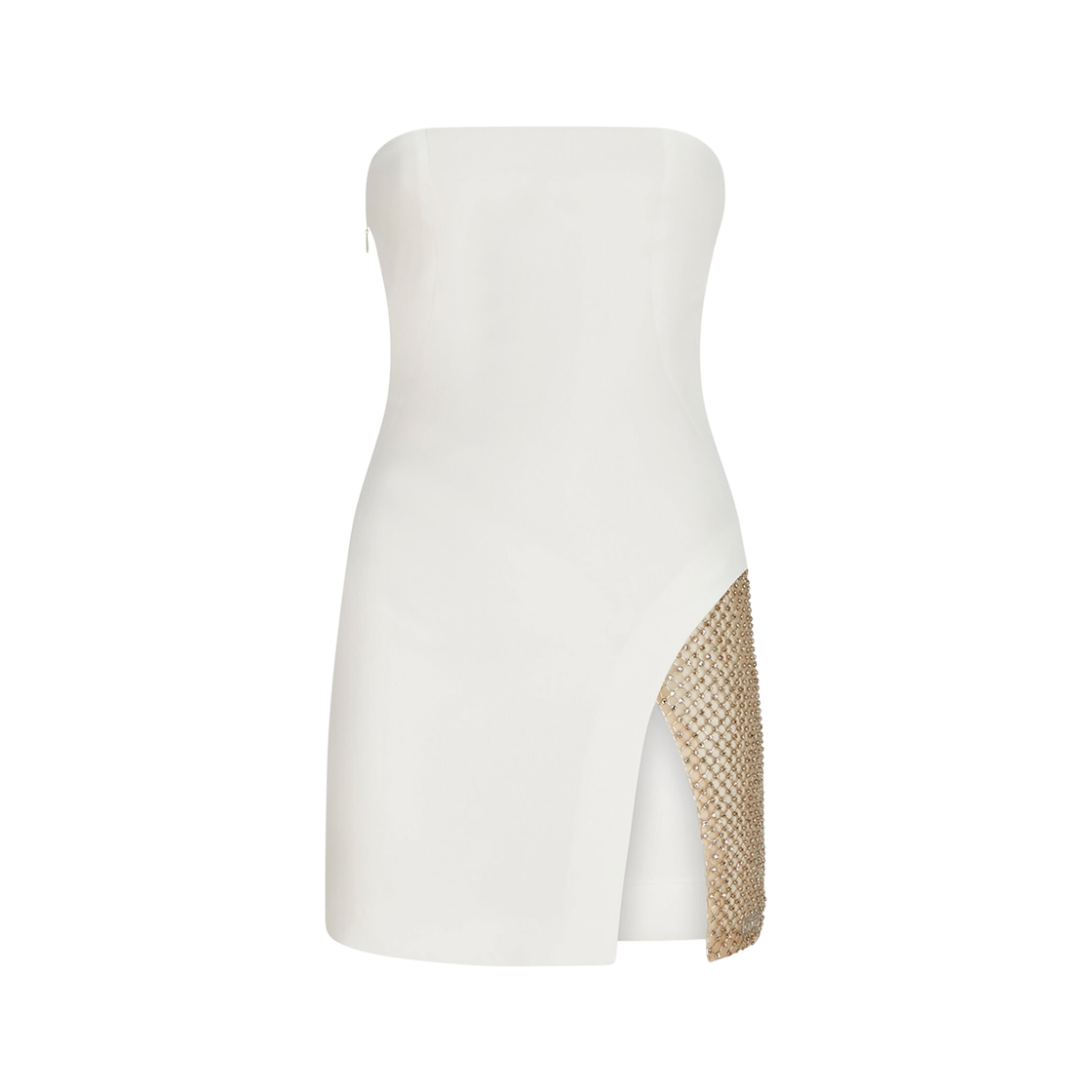 (W) 디 아티코 미니 드레스 화이트((W) The Attico Mini Dress White) - 1