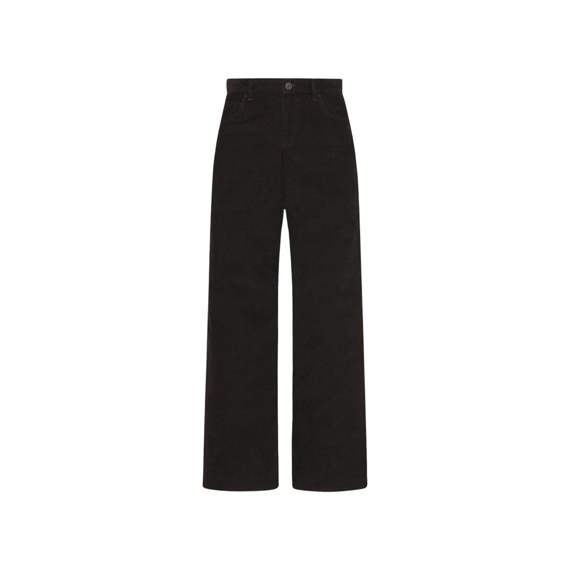 (W) 더 로우 에글리타 코듀로이 팬츠 브라운((W) The Row Eglitta Corduroy Pants Brown)