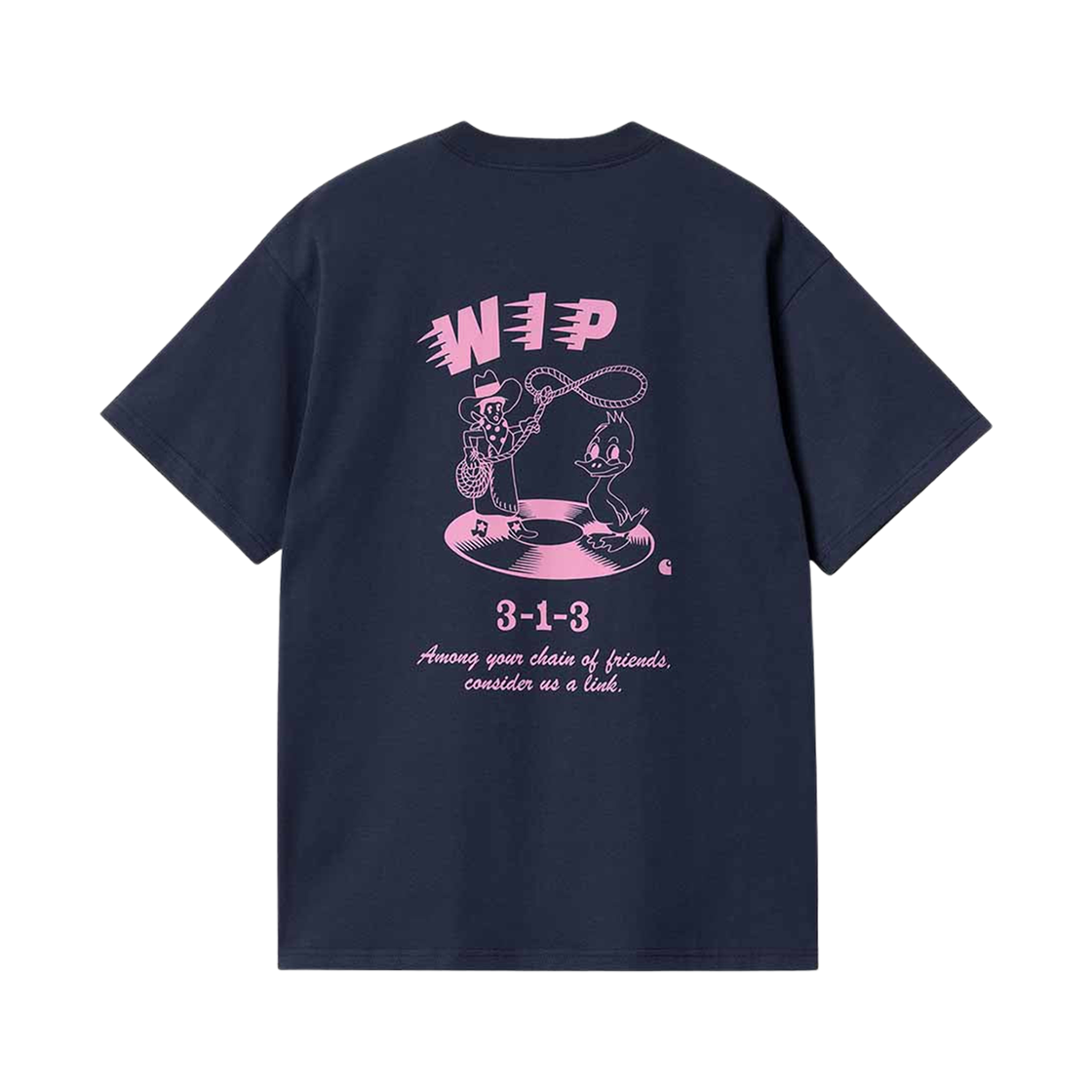 I033641-2AU-XX Carhartt WIP Friendship S/S T-Shirt Air Force Blue