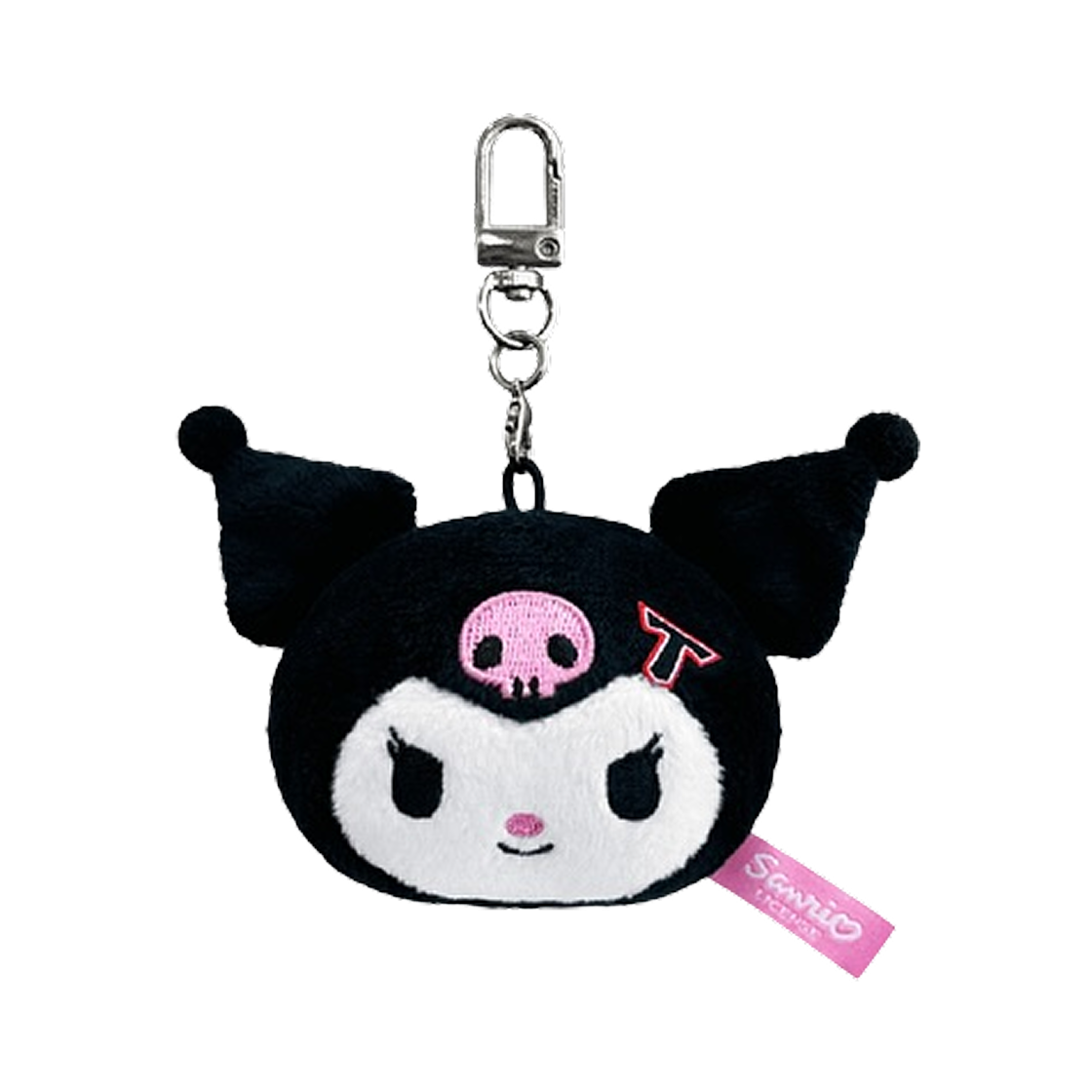 기아 타이거즈 x 쿠로미 인형 키링(Kia Tigers x Kuromi Plush Keyring)