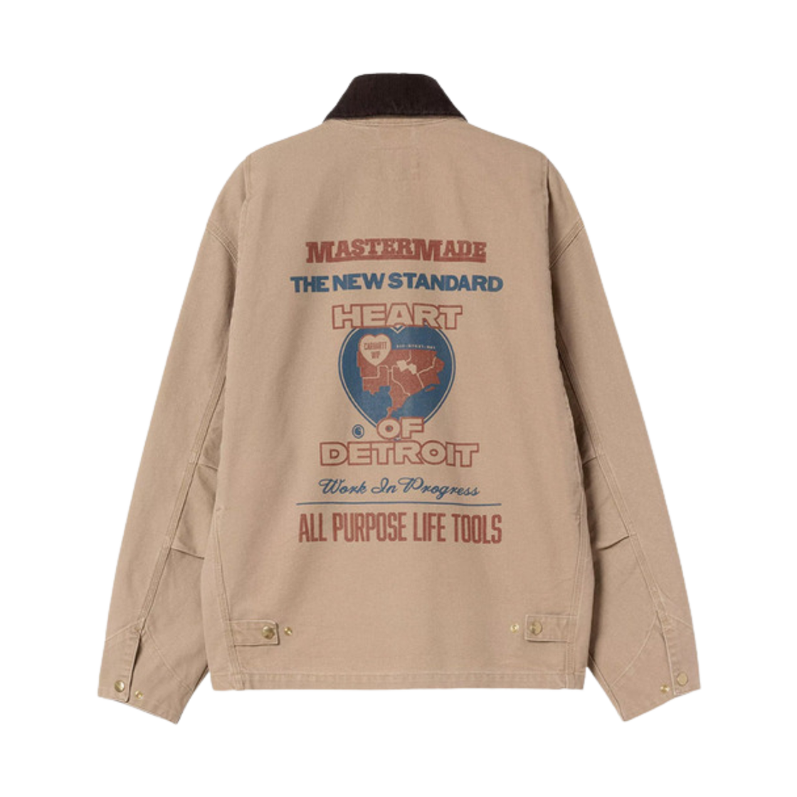 칼하트 WIP OG 아르칸 그래픽 자켓 더스티 H 브라운 토바코(Carhartt WIP OG Arcan Graphic Jacket Dusty H Brown Tobacco) - 2