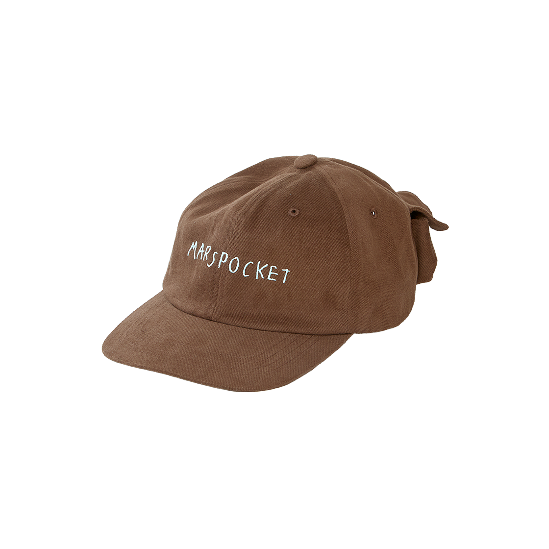 마스포켓 백포켓 캡 브라운(Marspocket Backpocket Cap Brown)