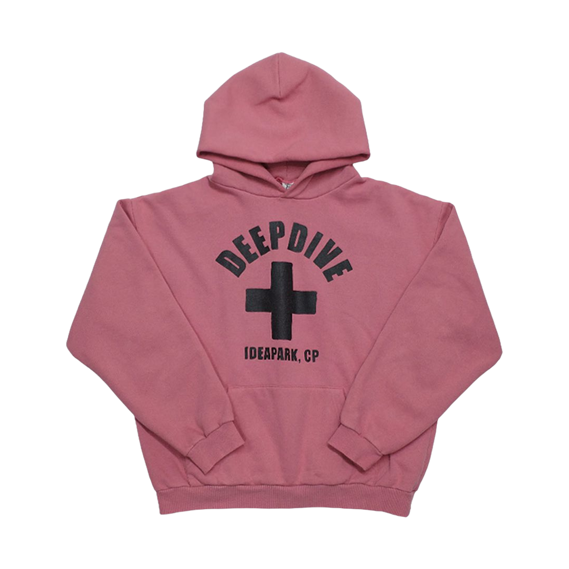 - Collect Pieces Deep Dive Hoodie Vintage Pink
