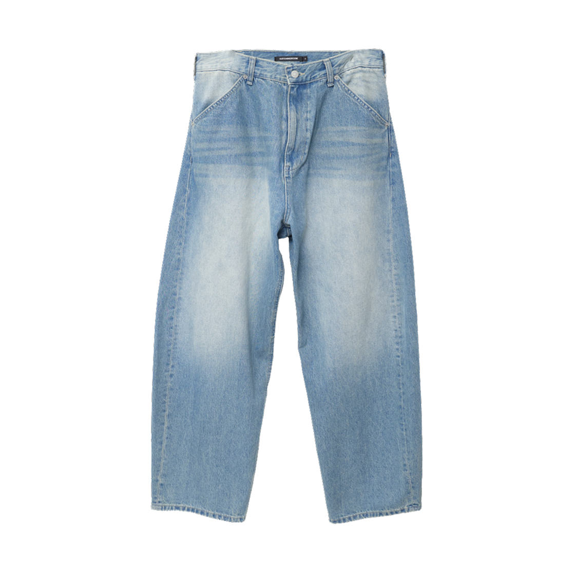 해칭룸 커브 진 블리치드 블루(Hatchingroom Curve Jeans Bleached Blue)