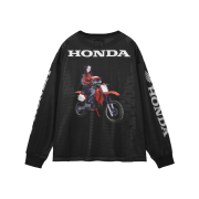 [KREAM 단독] Honda x Tree13 CR 250 Mesh Long Sleeve Black