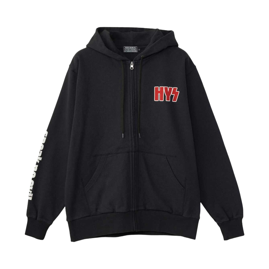 02253CF07 Hysteric Glamour Speak No Evil Hoodie Black