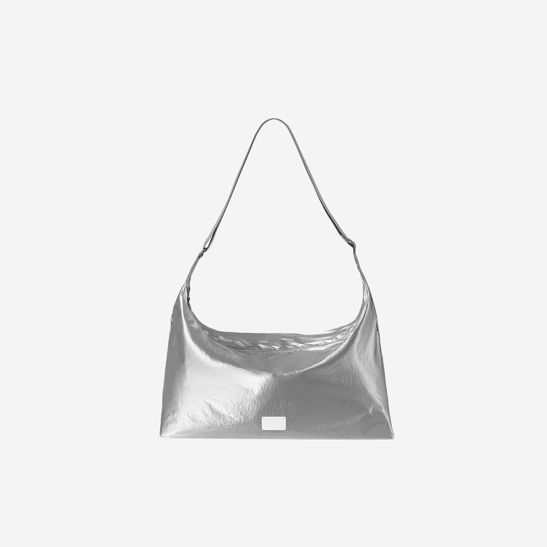 페넥 페브릭 호보 백 실버(Fennec Fabric Hobo Bag Silver)
