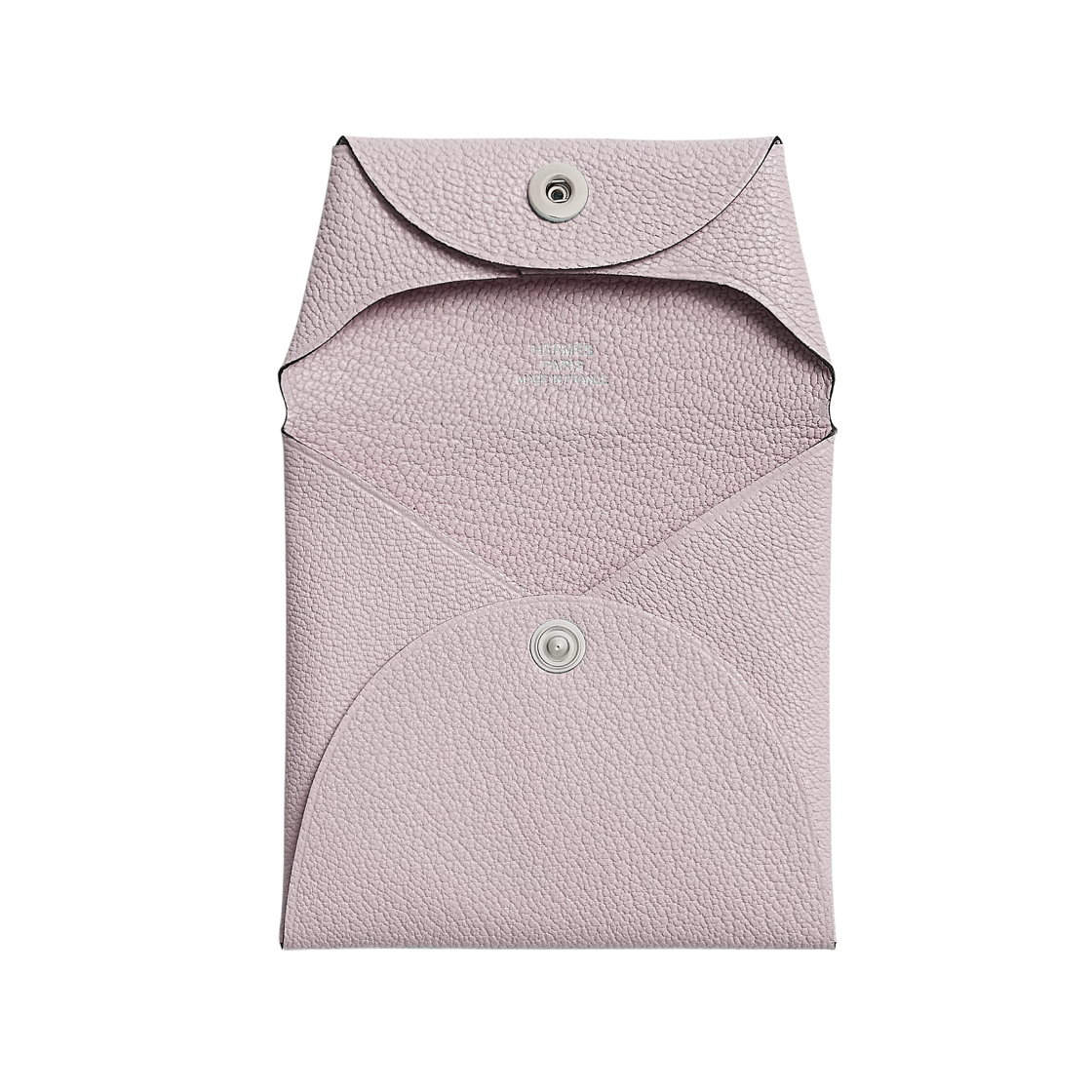 에르메스 바스티아 체인지 퍼스 미조레 고트스킨 & 팔라듐 하드웨어 모브 빨(Hermes Bastia Change Purse Mysore Goatskin & Palladium Mauve Pale) - 2
