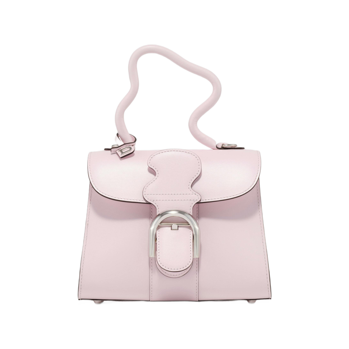 델보 브리앙 미니 웨이비 박스 카프 봉봉(Delvaux Brillant Mini Wavy Box Calf Bonbon)