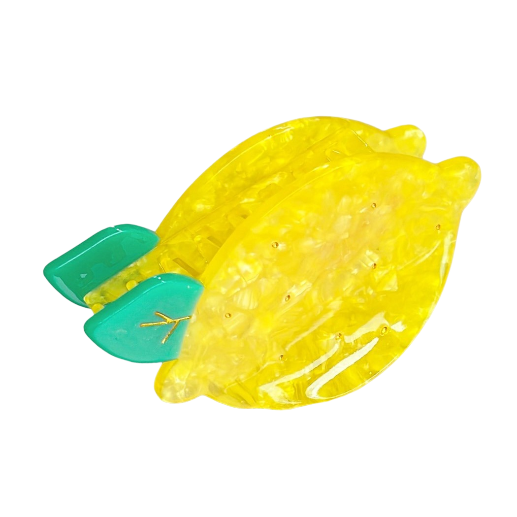 쿠쿠수제뜨 레몬 헤어집게핀(Coucou Suzette Lemon Hairclaw)