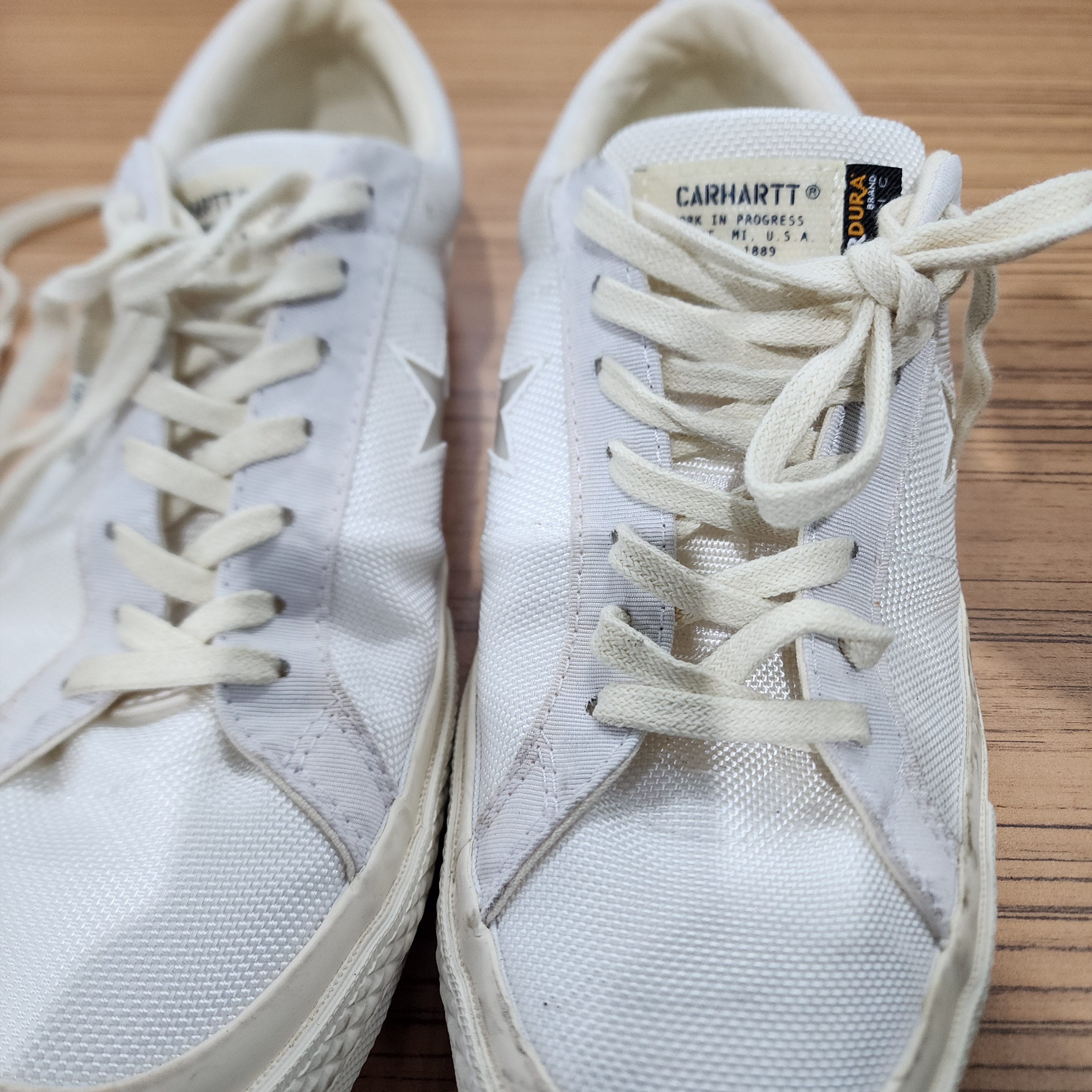 Converse x Carhartt WIP One Star Ox White 착용 스타일
